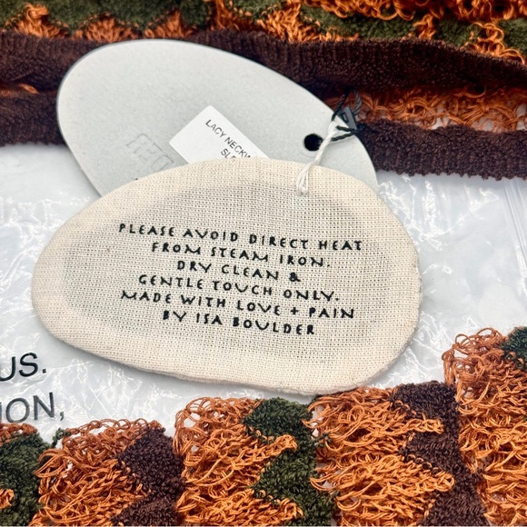 NWT Isa Boulder Knit Lacy Neck-warmer and Sleeves Gloves Handmade - Picture 12 of 15